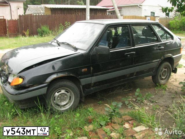 Фото автомобиля LADA 2114 SAMARA, 2004 — госномер У543МТ47. Цвет: ГРАФИТОВЫЙ МЕТАЛЛИК