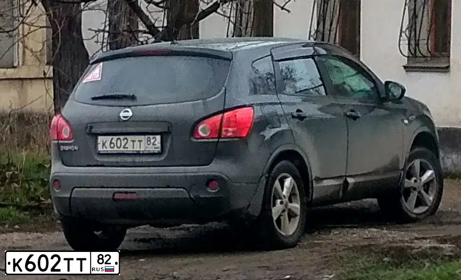 Фото автомобиля NISSAN QASHQAI, 2008 — госномер А420ОУ92. Цвет: ЧЕРНЫЙ