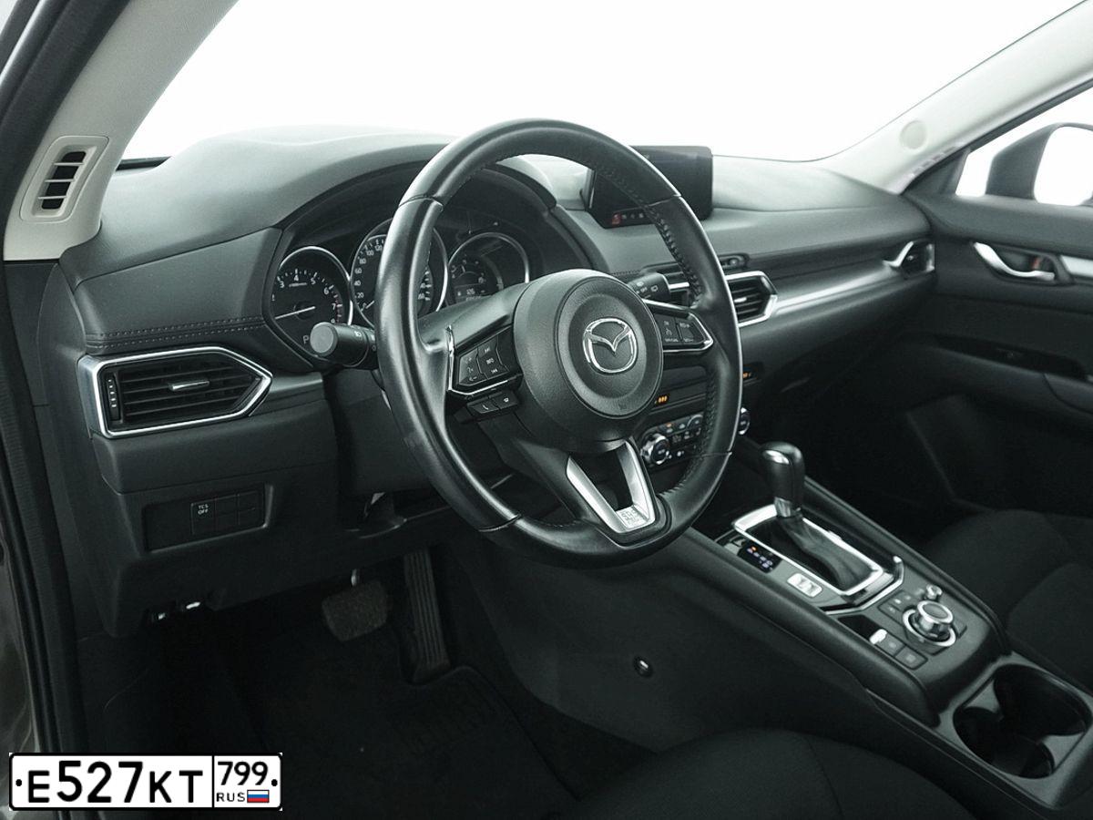 Фото автомобиля MAZDA CX-5, 2018 — госномер Х191ВК977. Цвет: Коричневый