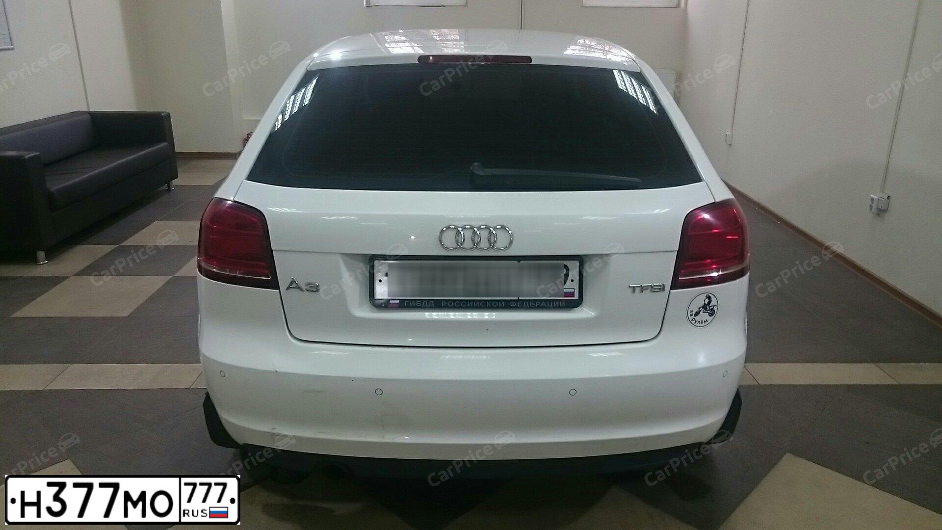 Фото автомобиля AUDI A3, 2004 — госномер Н377МО777. Цвет: СЕРЫЙ