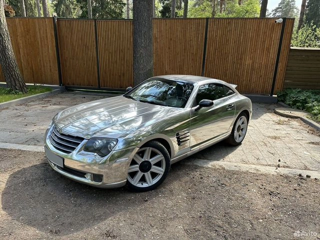 Фото автомобиля CHRYSLER CROSSFIRE, 2006 — госномер К402ЕУ156. Цвет: Серебристый