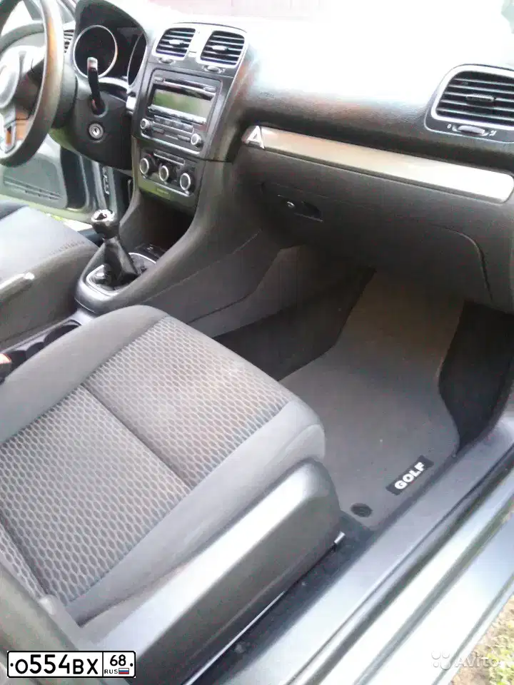 Фото автомобиля VOLKSWAGEN GOLF, 2011 — госномер О554ВХ68. Цвет: СЕРЫЙ