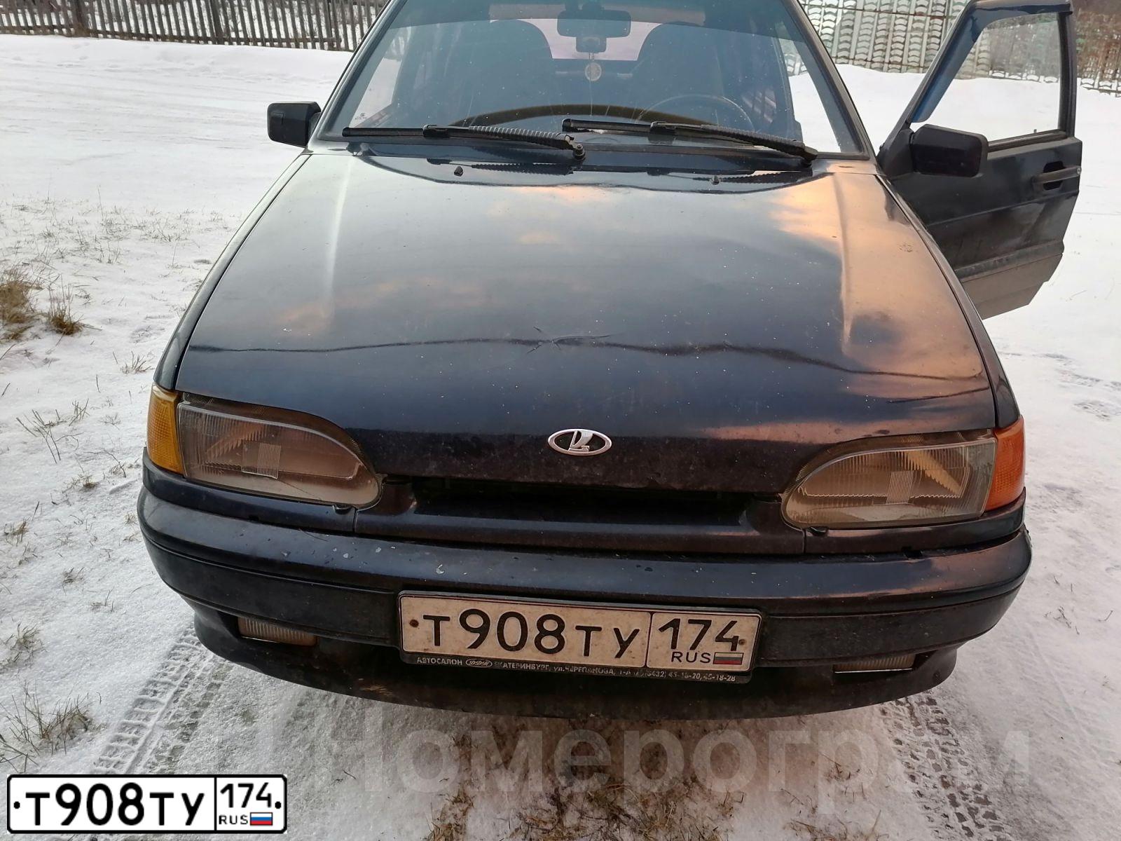 Фото автомобиля LADA 2114, 2006 — госномер Х230ВХ774. Цвет: ГРАФИТОВЫЙ МЕТАЛЛИК