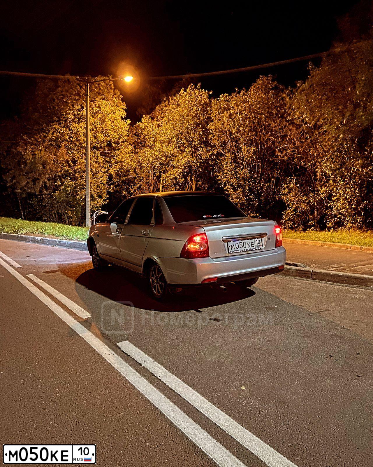 Фото автомобиля LADA 2170 PRIORA, 2007 — госномер М050КЕ10