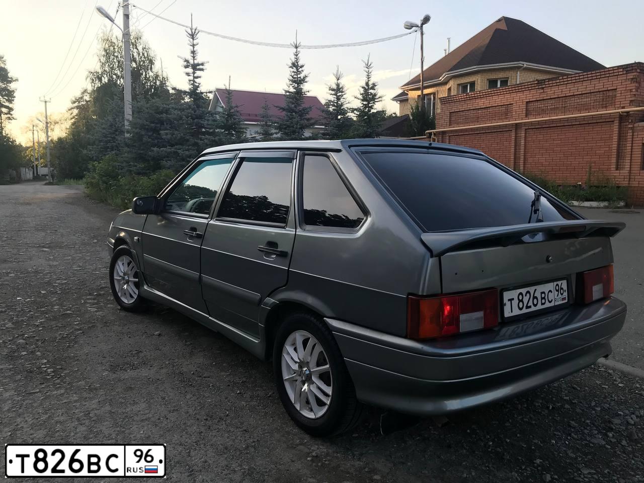 Фото автомобиля LADA 2114 SAMARA, 2011 — госномер Т826ВС96. Цвет: СЕРО-ЗЕЛЕНЫЙ