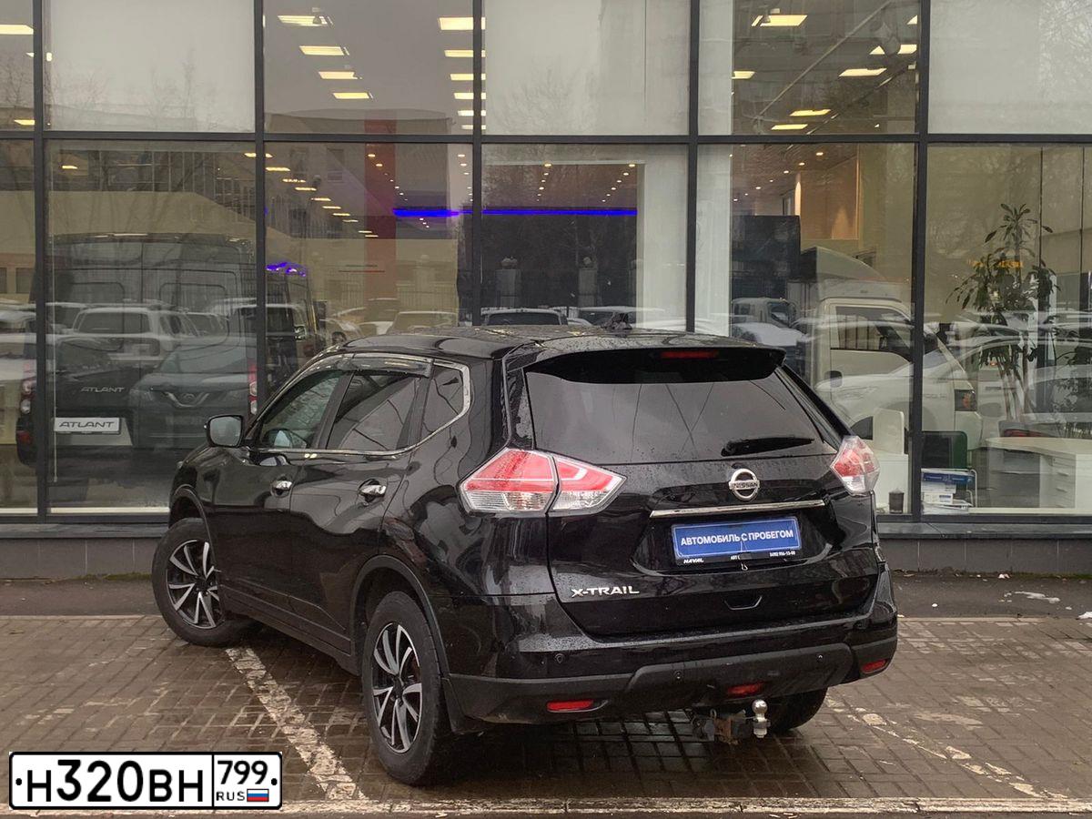 Фото автомобиля NISSAN X-TRAIL, 2017 — госномер Н931МК790. Цвет: ЧЕРНЫЙ