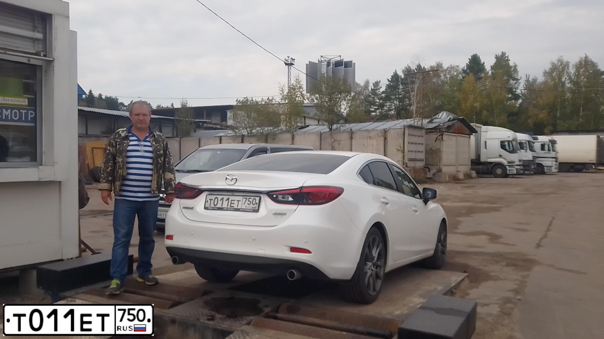 Фото автомобиля MAZDA 6, 2017 — госномер М112ТМ790. Цвет: БЕЛЫЙ ПЕРЛАМУТР