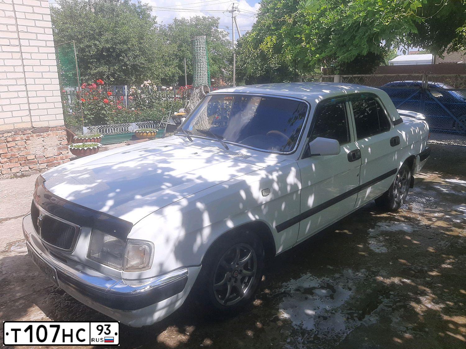 Фото автомобиля GAZ 3110 WOLGA, 2001 — госномер С809МР193. Цвет: СНЕЖНО-БЕЛЫЙ