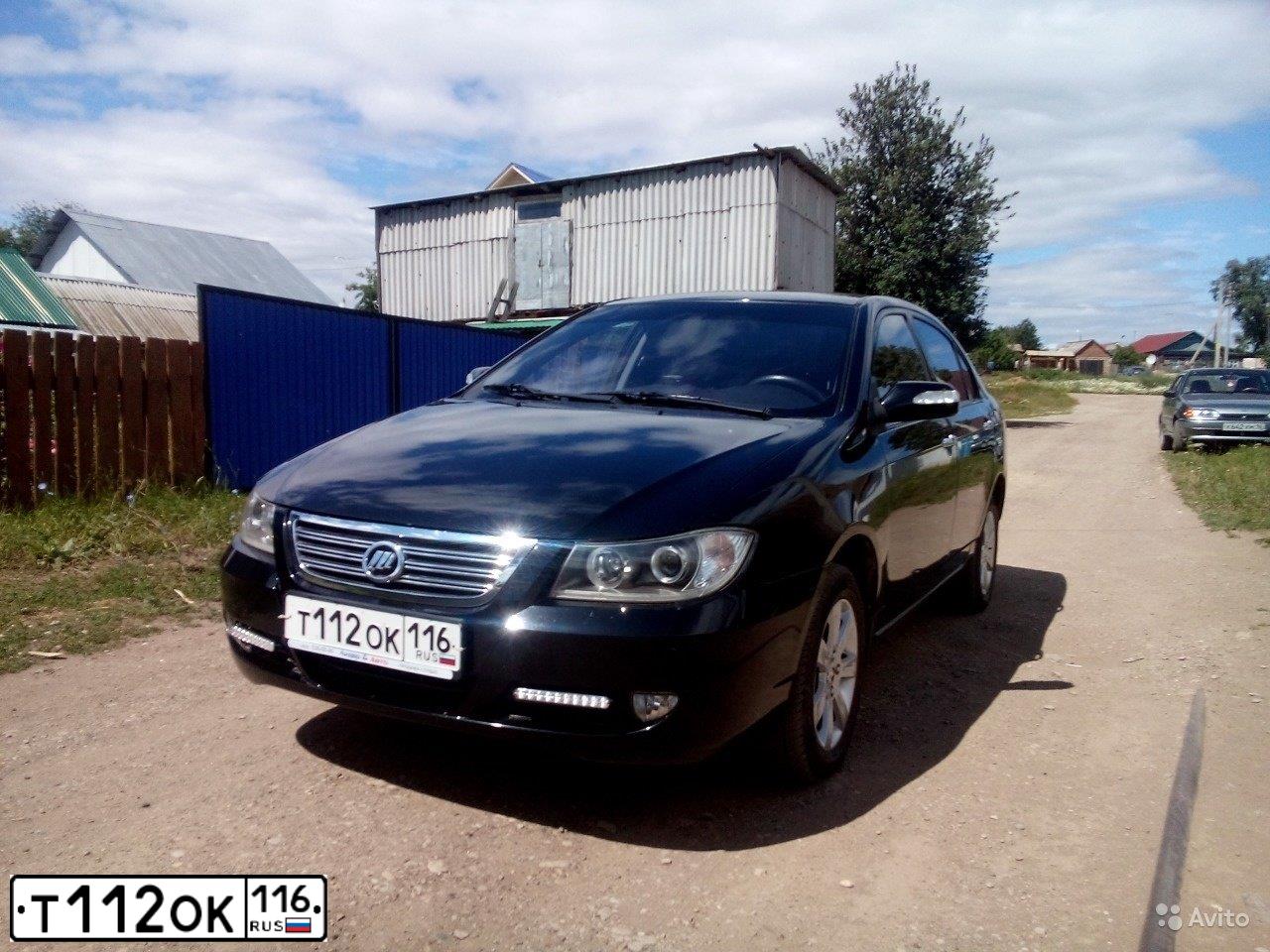 Фото автомобиля LIFAN SOLANO, 2013 — госномер Т112ОК116. Цвет: ЧЕРНЫЙ