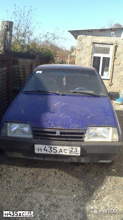 Фото автомобиля LADA 2109 SAMARA, 1997 — госномер Н435АС23. Цвет: ТЕМНО-СИНИЙ