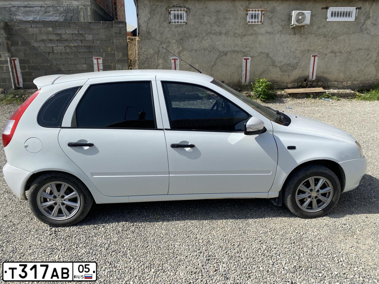 Фото автомобиля LADA 1119 KALINA, 2011 — госномер М500МА05. Цвет: Белый