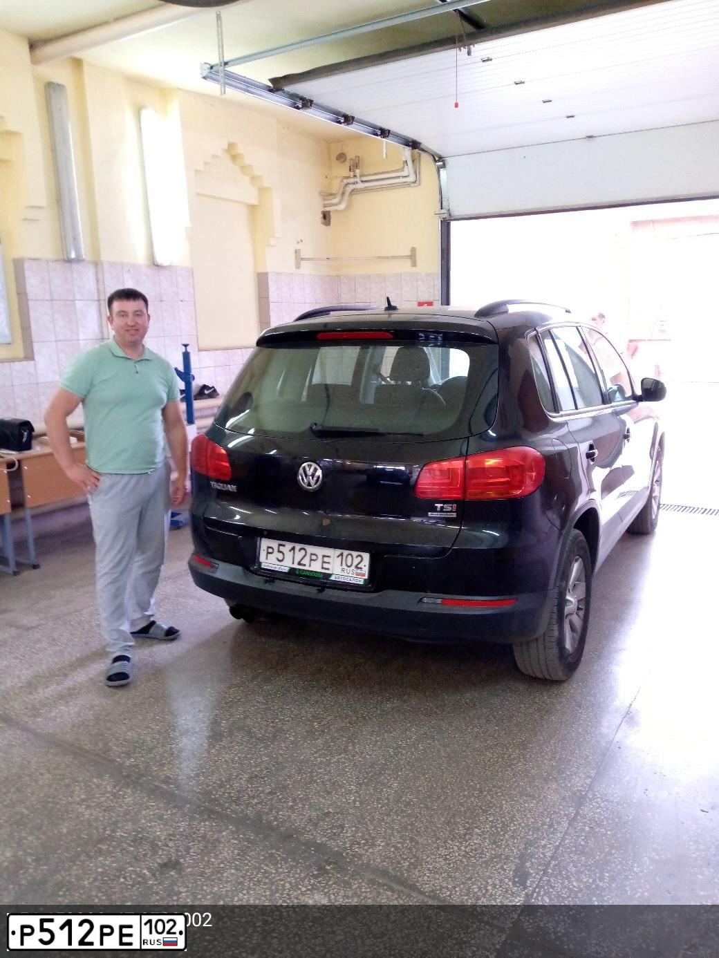 Фото автомобиля VOLKSWAGEN TIGUAN, 2014 — госномер С960ХО43