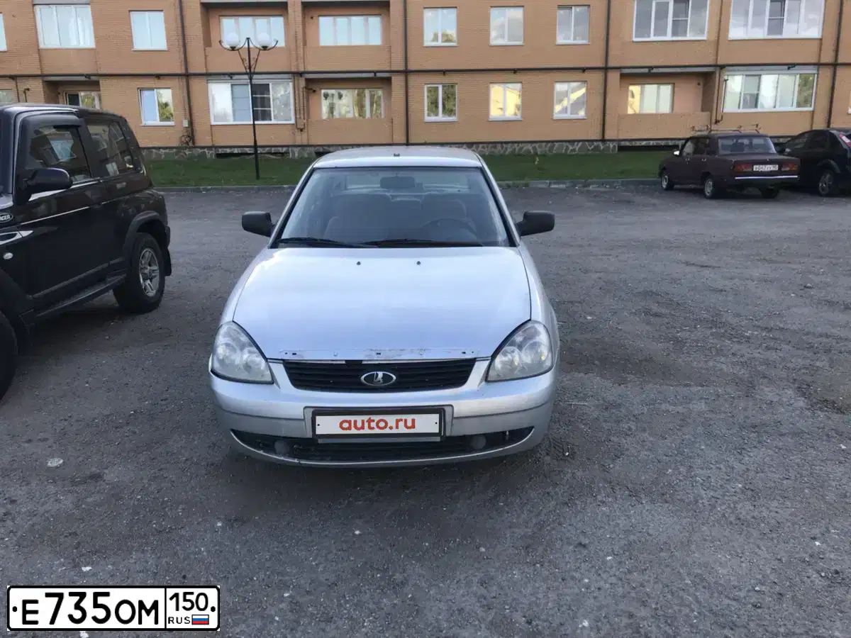 Фото автомобиля LADA 2170 PRIORA, 2007 — госномер У633АВ26. Цвет: СЕРЫЙ