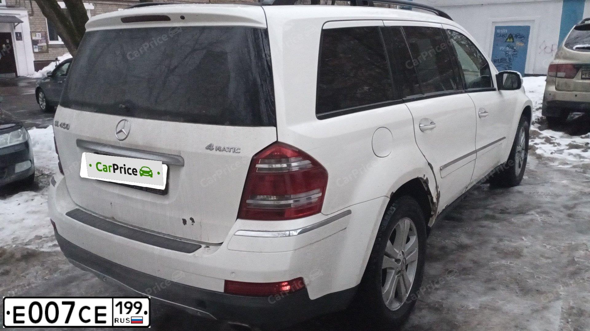 Фото автомобиля MERCEDES-BENZ GL450, 2006 — госномер Р808ОТ797