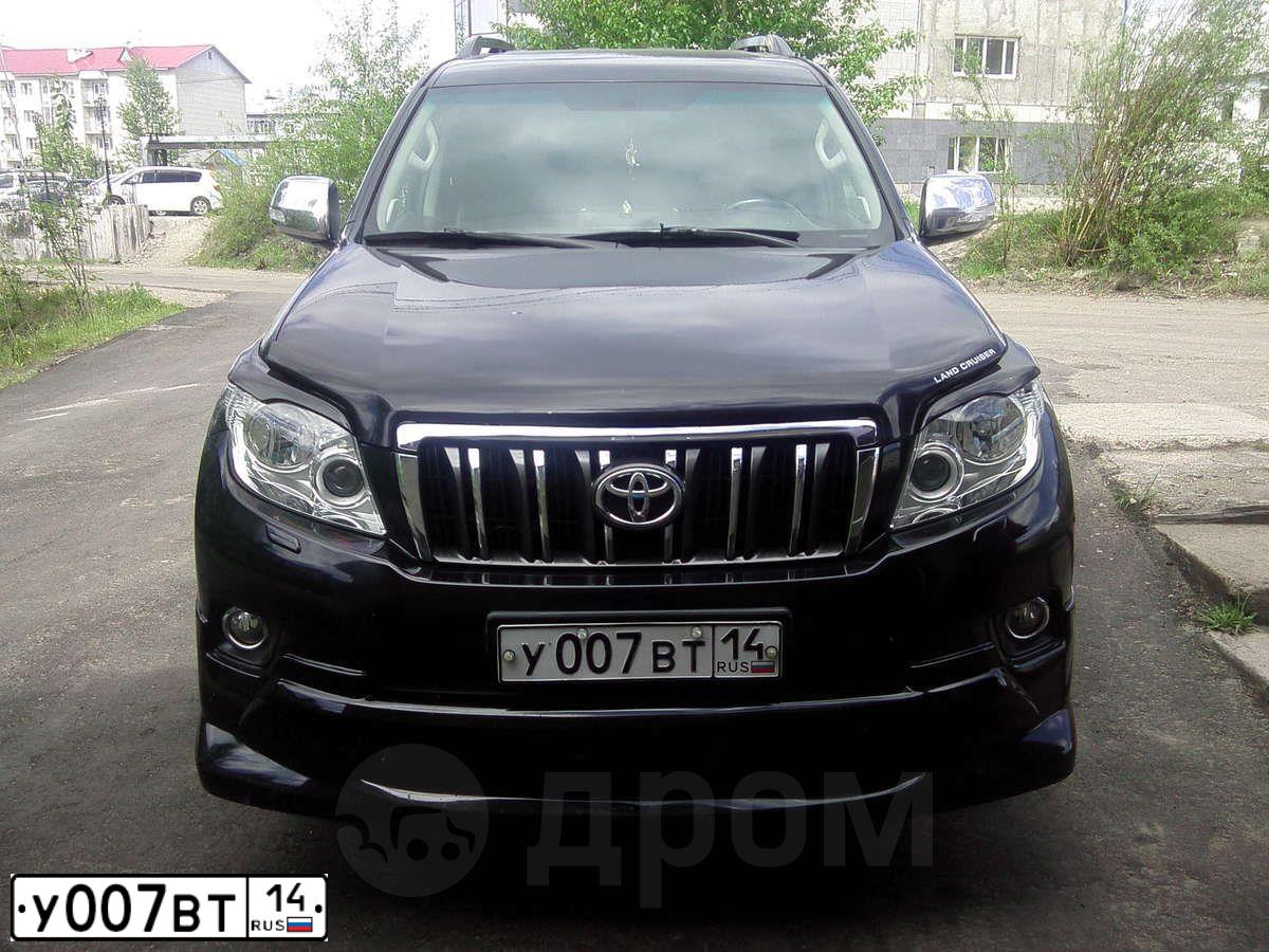 Фото автомобиля TOYOTA LANDCRUISER, 2010 — госномер С080КТ14. Цвет: ЧЕРНЫЙ