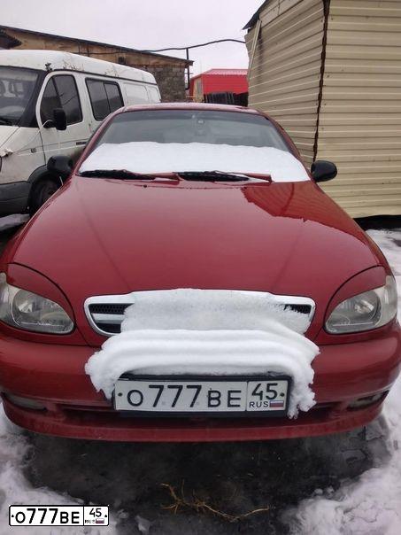 Фото автомобиля MITSUBISHI LANCER, 2008 — госномер О777ВЕ45. Цвет: БЕЖЕВЫЙ