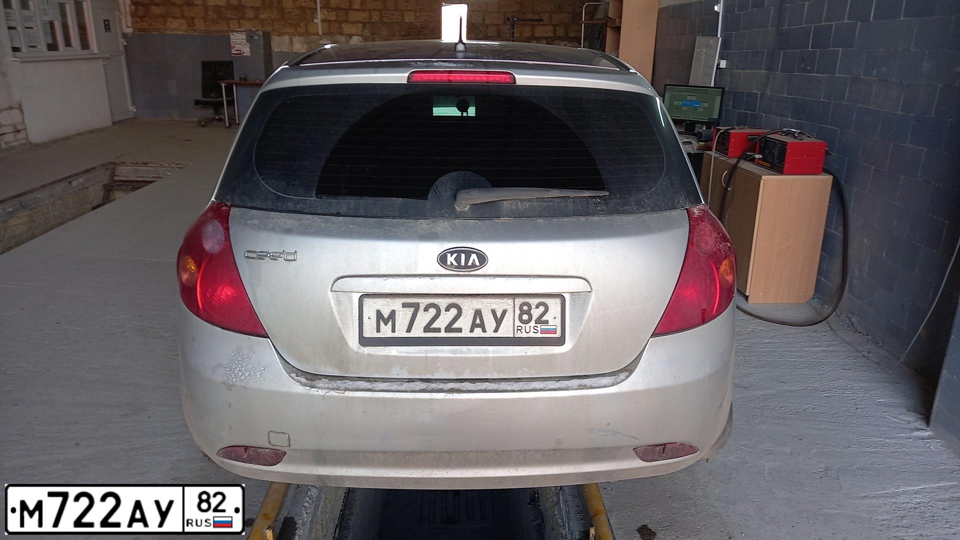 Фото автомобиля KIA CEE'D, 2007 — госномер К236ХО36. Цвет: ПЕРЛАМУТ-СЕРЕБРИСТЫЙ