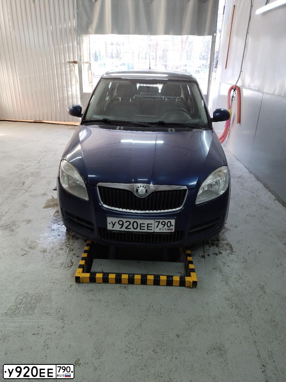 Фото автомобиля SKODA FABIA, 2008 — госномер Н321МА15