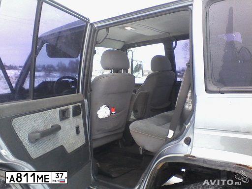 Фото автомобиля HYUNDAI GALLOPER, 1994 — госномер А115УМ77. Цвет: Серый