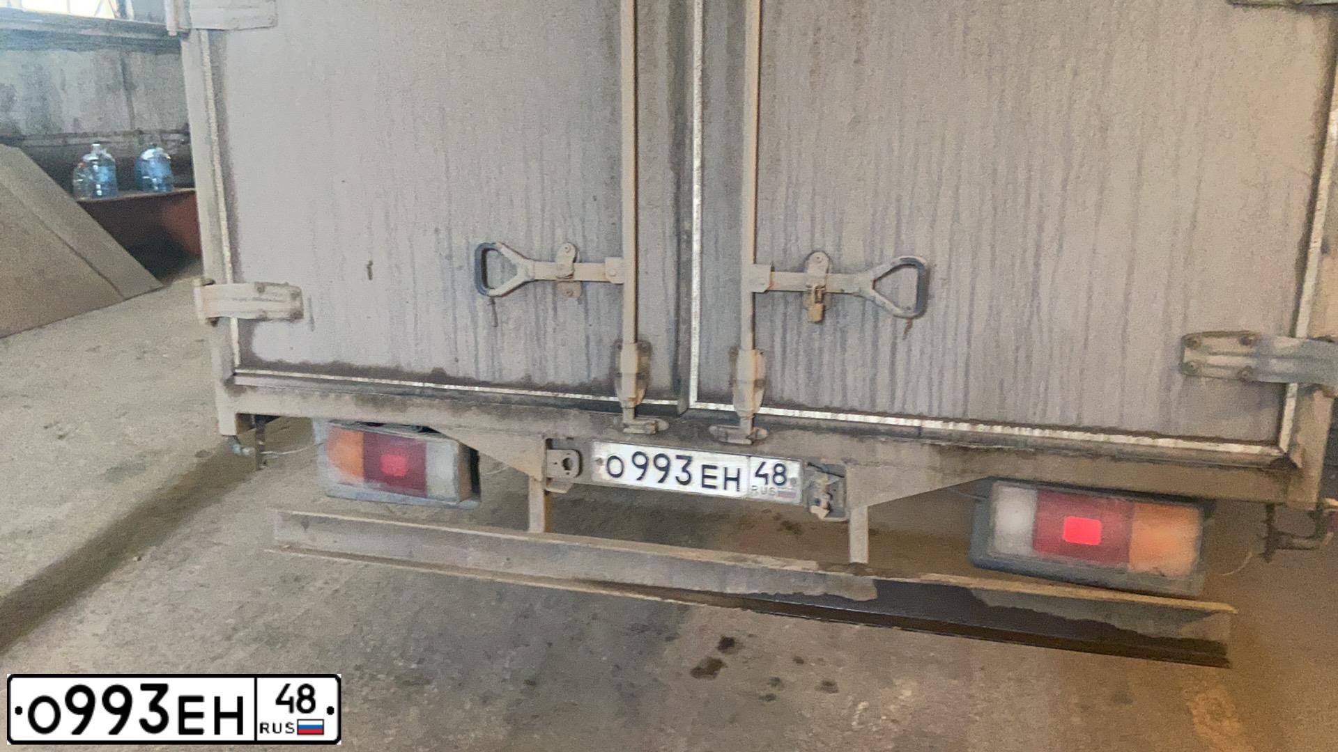Фото автомобиля HYUNDAI MIGHTY, 2008 — госномер О993ЕН48. Цвет: Белый