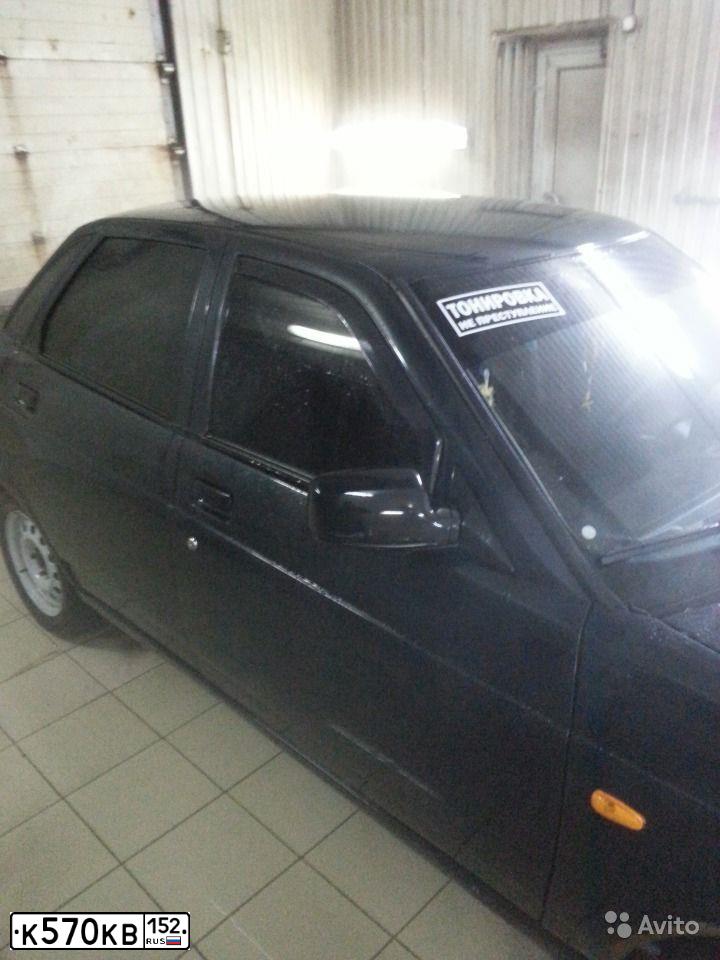 Фото автомобиля LADA 2170 PRIORA, 2007 — госномер Р445ОХ152. Цвет: ЧЕРНЫЙ