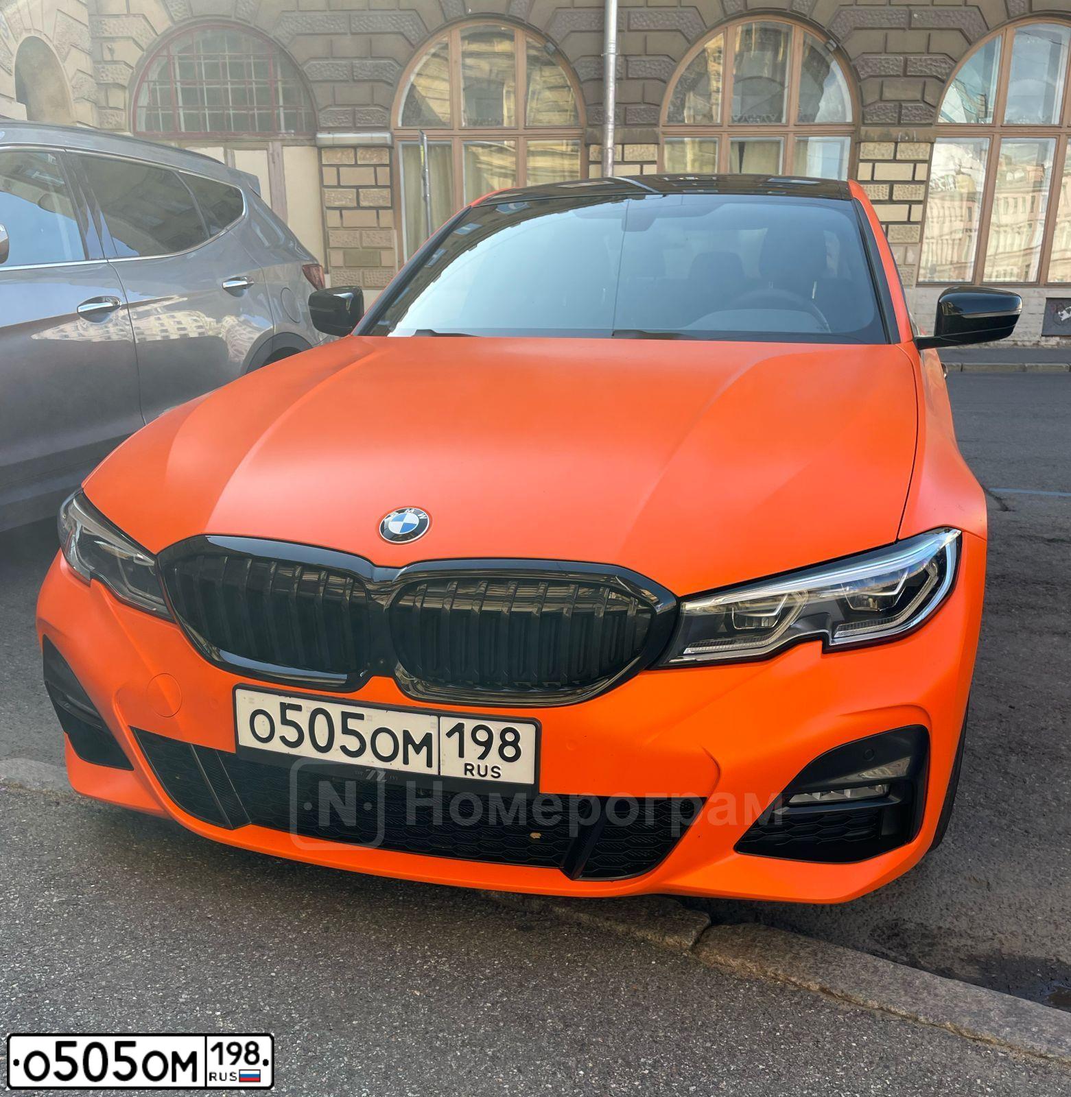 Фото автомобиля BMW 320I, 2021 — госномер А613СА172