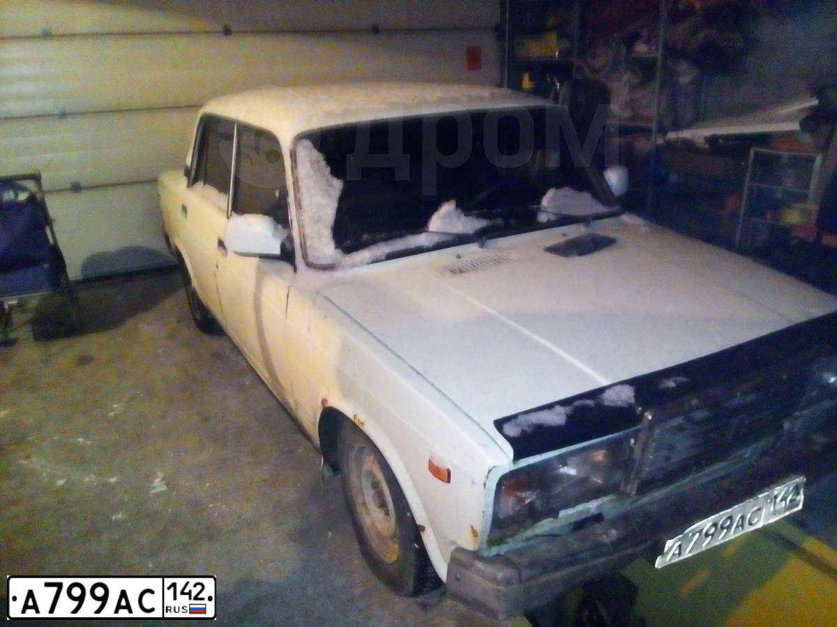 Фото автомобиля LADA 2107, 2003 — госномер А799АС142. Цвет: ЯРКО-БЕЛЫЙ