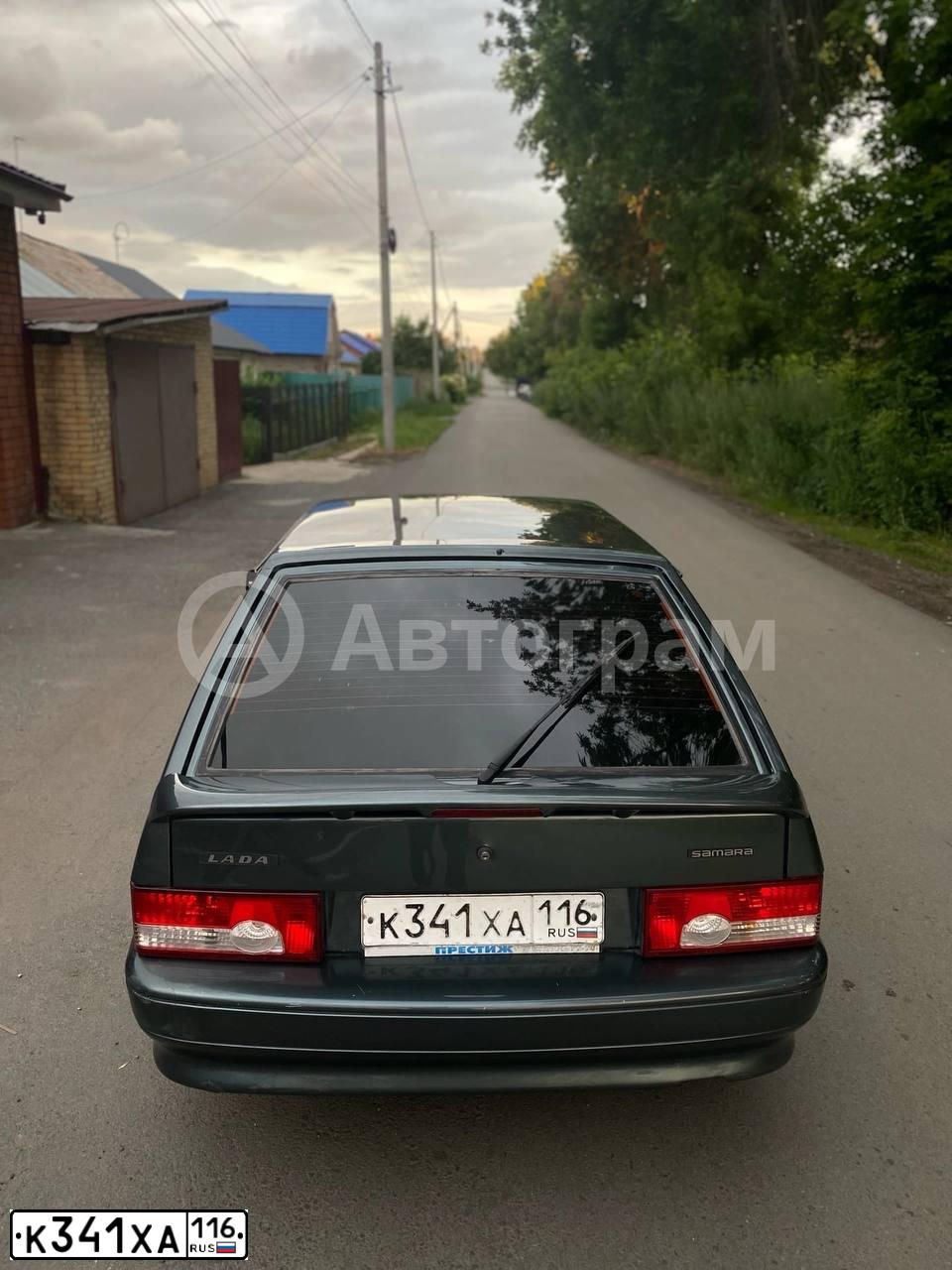 Фото автомобиля LADA 2114, 2008 — госномер К272СХ702. Цвет: СЕРО-СИНИЙ-ЗЕЛЕНЫЙ