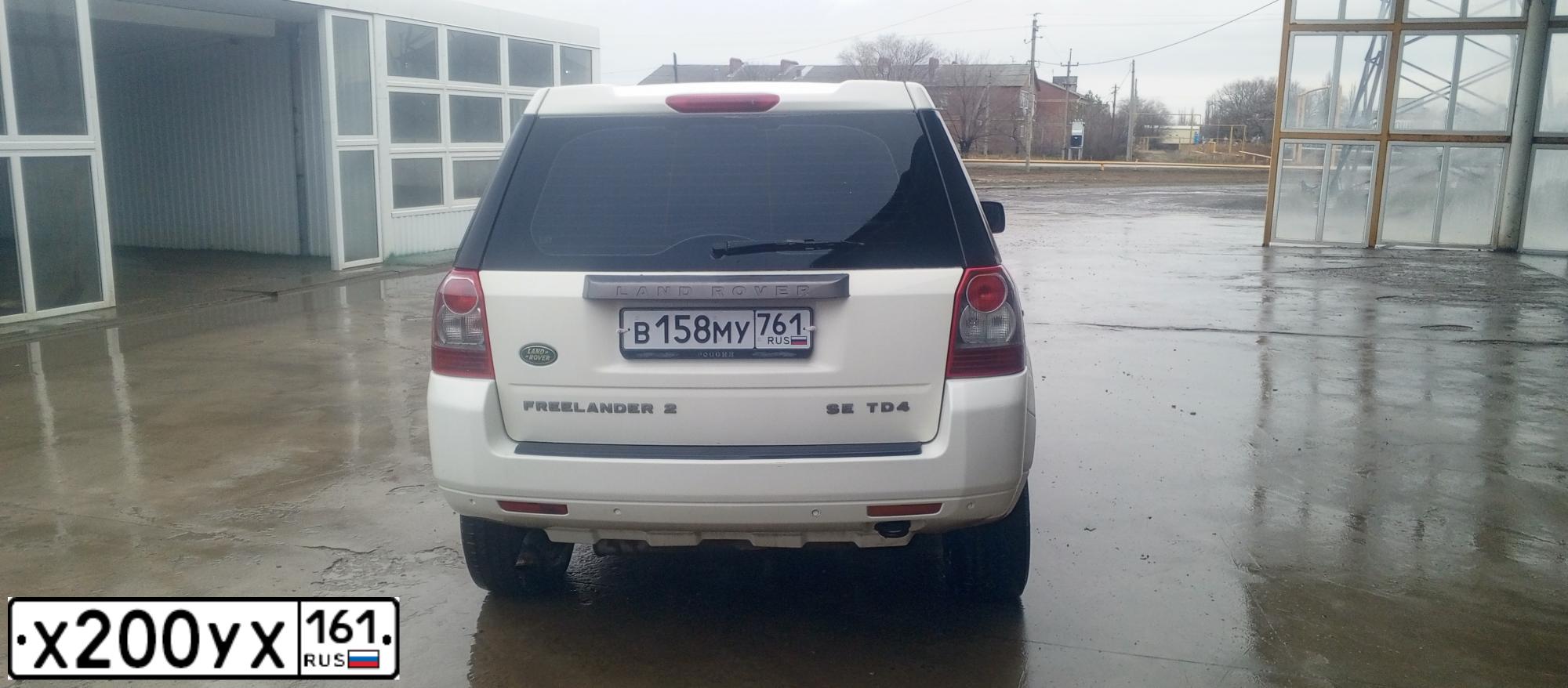 Фото автомобиля LAND ROVER FREELANDER, 2008 — госномер В158МУ761