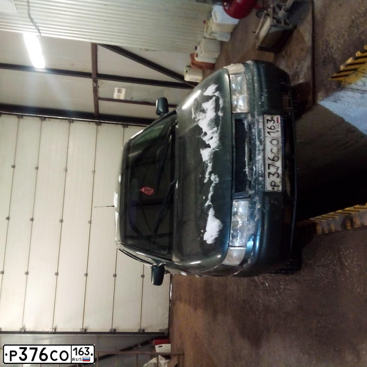 Фото автомобиля LADA 2110, 2007 — госномер Р376СО163. Цвет: Серо-сине-зеленый
