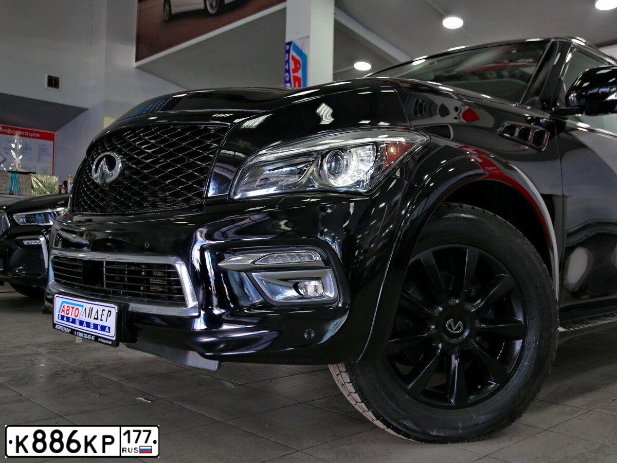 Фото автомобиля INFINITI QX56, 2011 — госномер Х061АР154. Цвет: ТЕМНО БОРДОВЫЙ