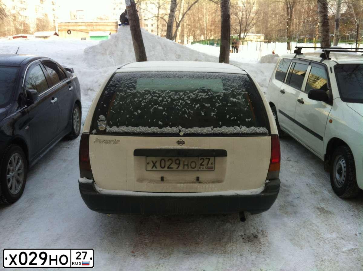 Фото автомобиля NISSAN AVENIR, 1999 — госномер Е242АК774