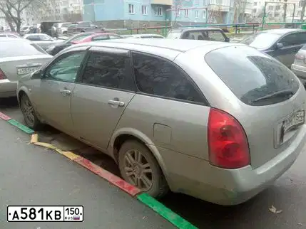 Фото автомобиля ТОЙОТА АВЕНСИС, 2007 — госномер Х558НС55. Цвет: СЕРЕБРИСТО-ГОЛУБОЙ