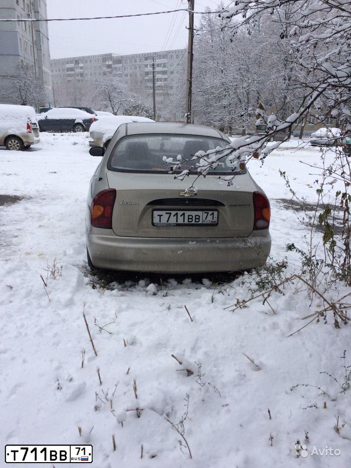 Фото автомобиля ZAZ LANOS, 2008 — госномер Т711ВВ71. Цвет: Серебристый
