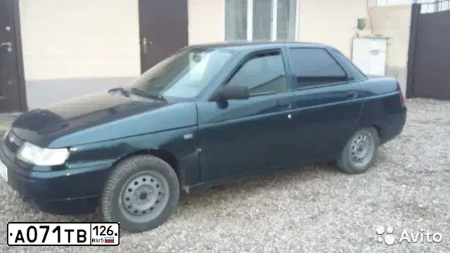 Фото автомобиля LADA 2110, 2007 — госномер А071ТВ126. Цвет: ТЕМНО-ЗЕЛЕНЫЙ МЕТАЛЛ