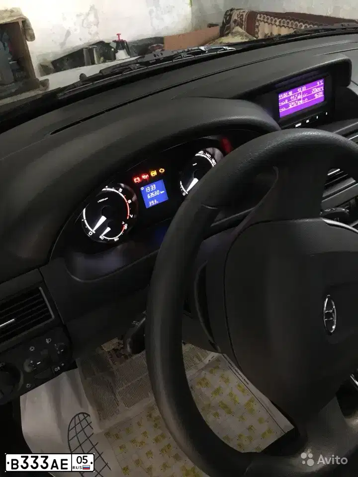 Фото автомобиля LADA 2170 PRIORA, 2013 — госномер О655ХА05. Цвет: синий