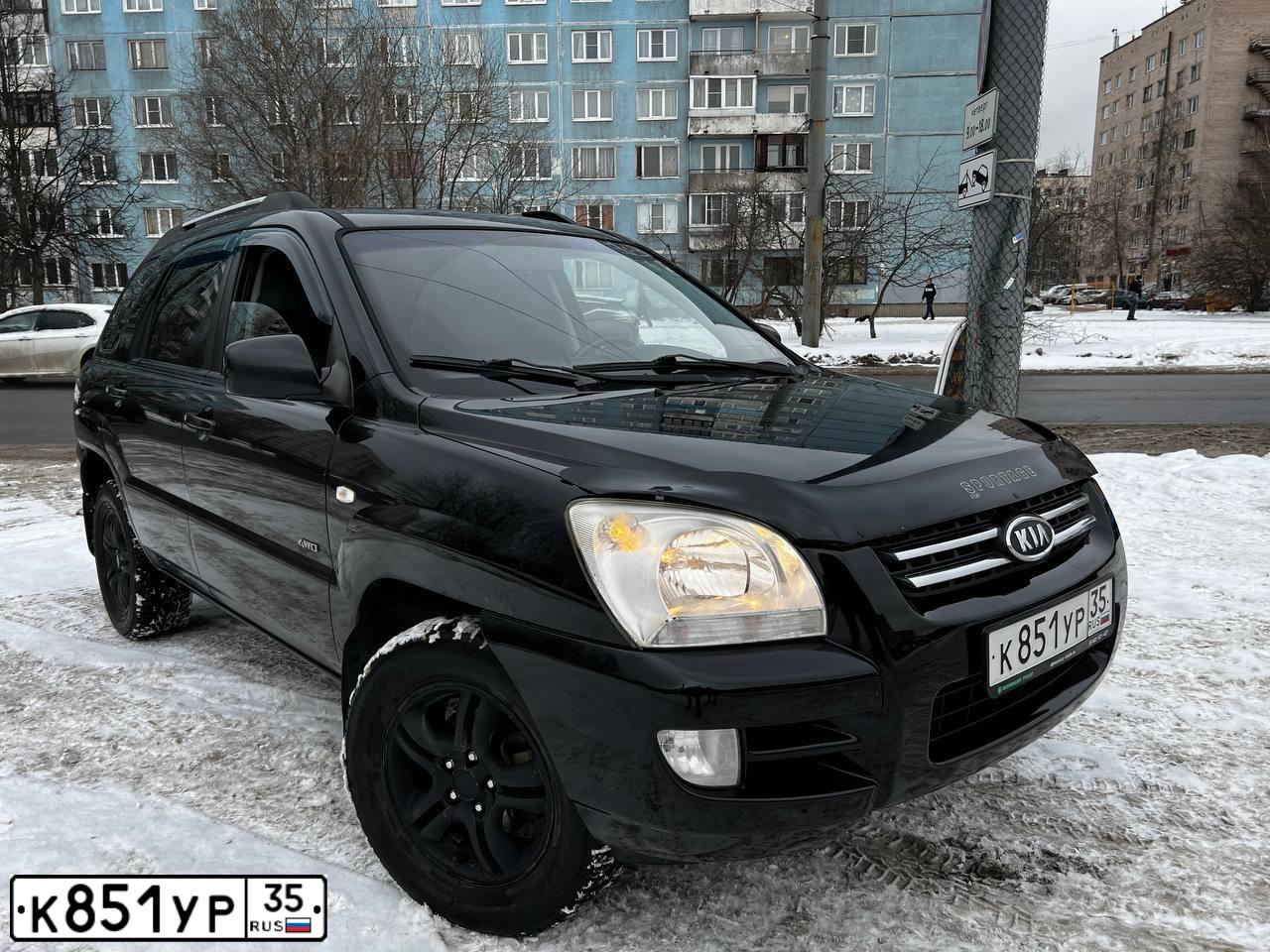 Фото автомобиля KIA SPORTAGE, 2007 — госномер У540ТР71