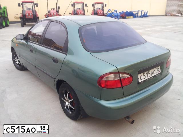 Фото автомобиля ZAZ SENS, 2008 — госномер М855КЕ82. Цвет: ЗЕЛЕНЫЙ