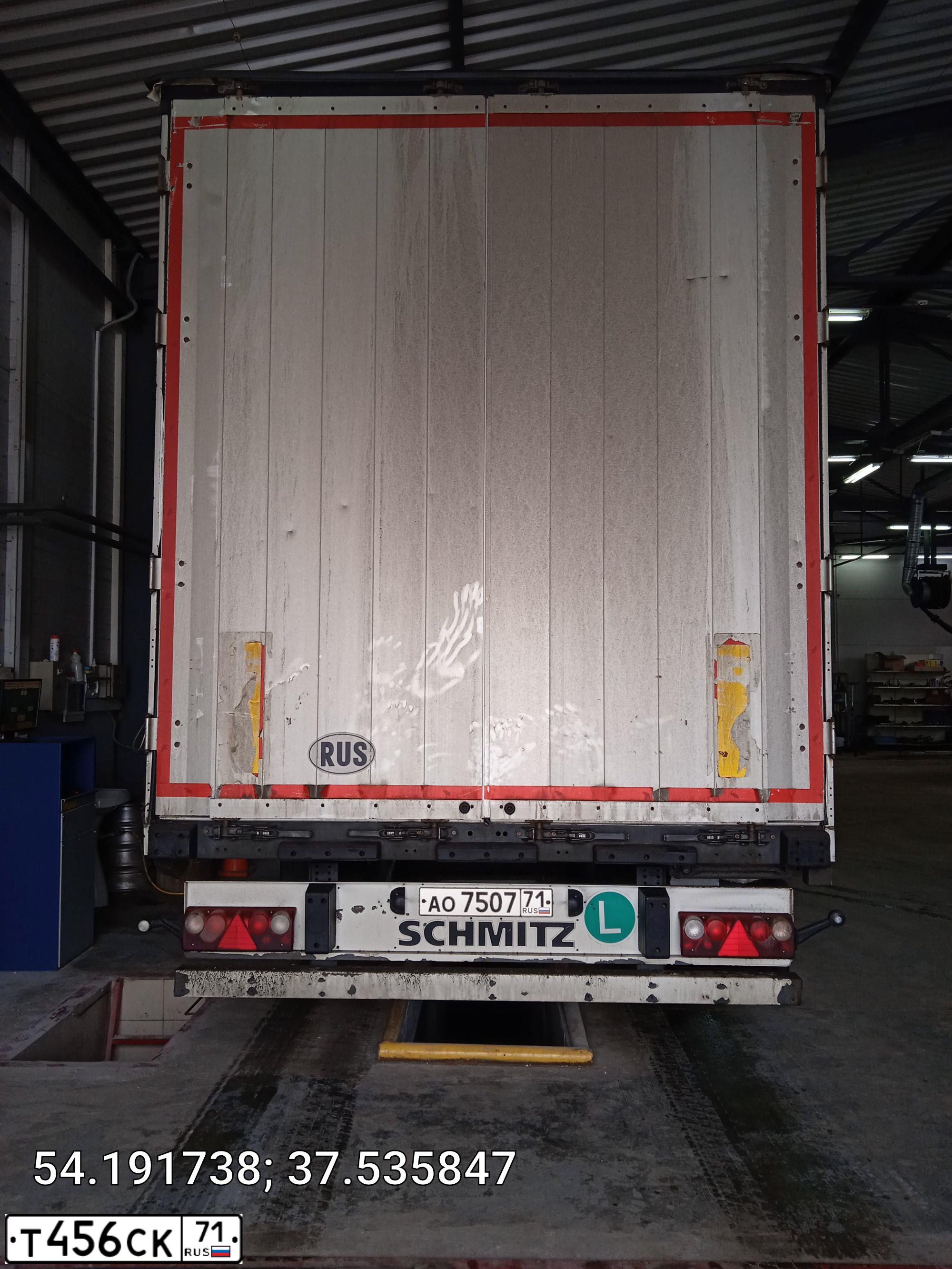 Фото автомобиля SCANIA SERIE R /4X2/, 2016 — госномер Т456СК71. Цвет: СИНИЙ