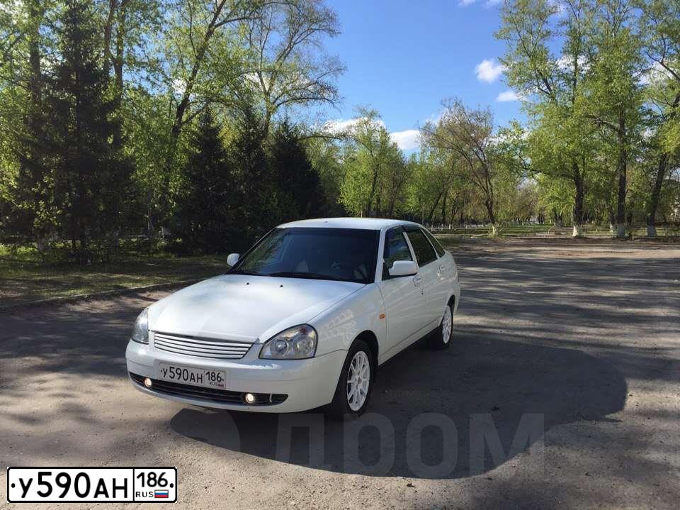 Фото автомобиля LADA PRIORA, 2011 — госномер Х309ОВ45. Цвет: Белый