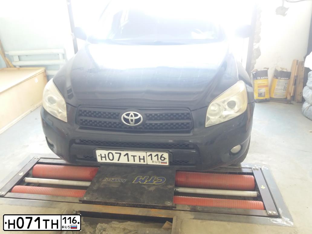 Фото автомобиля TOYOTA RAV4, 2006 — госномер Н071ТН116. Цвет: ЧЕРНЫЙ