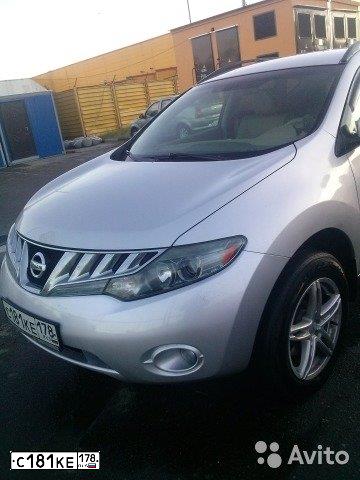 Фото автомобиля NISSAN MURANO, 2009 — госномер С181КЕ178. Цвет: СЕРЫЙ