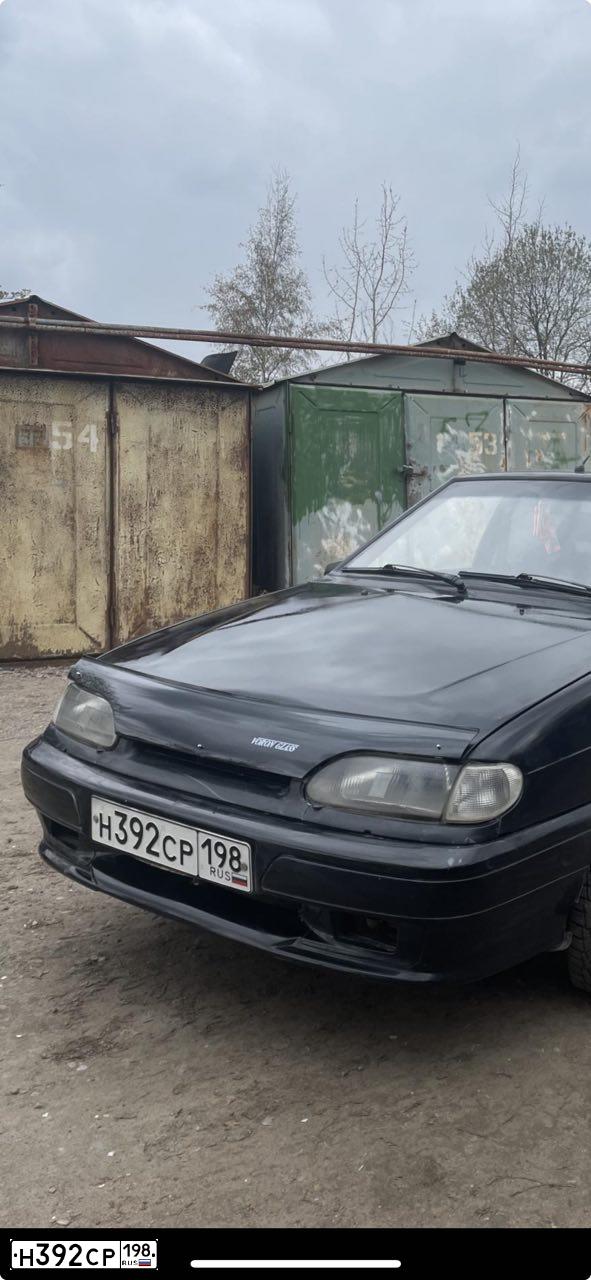 Фото автомобиля LADA 2114 SAMARA, 2011 — госномер Н392СР198. Цвет: синий