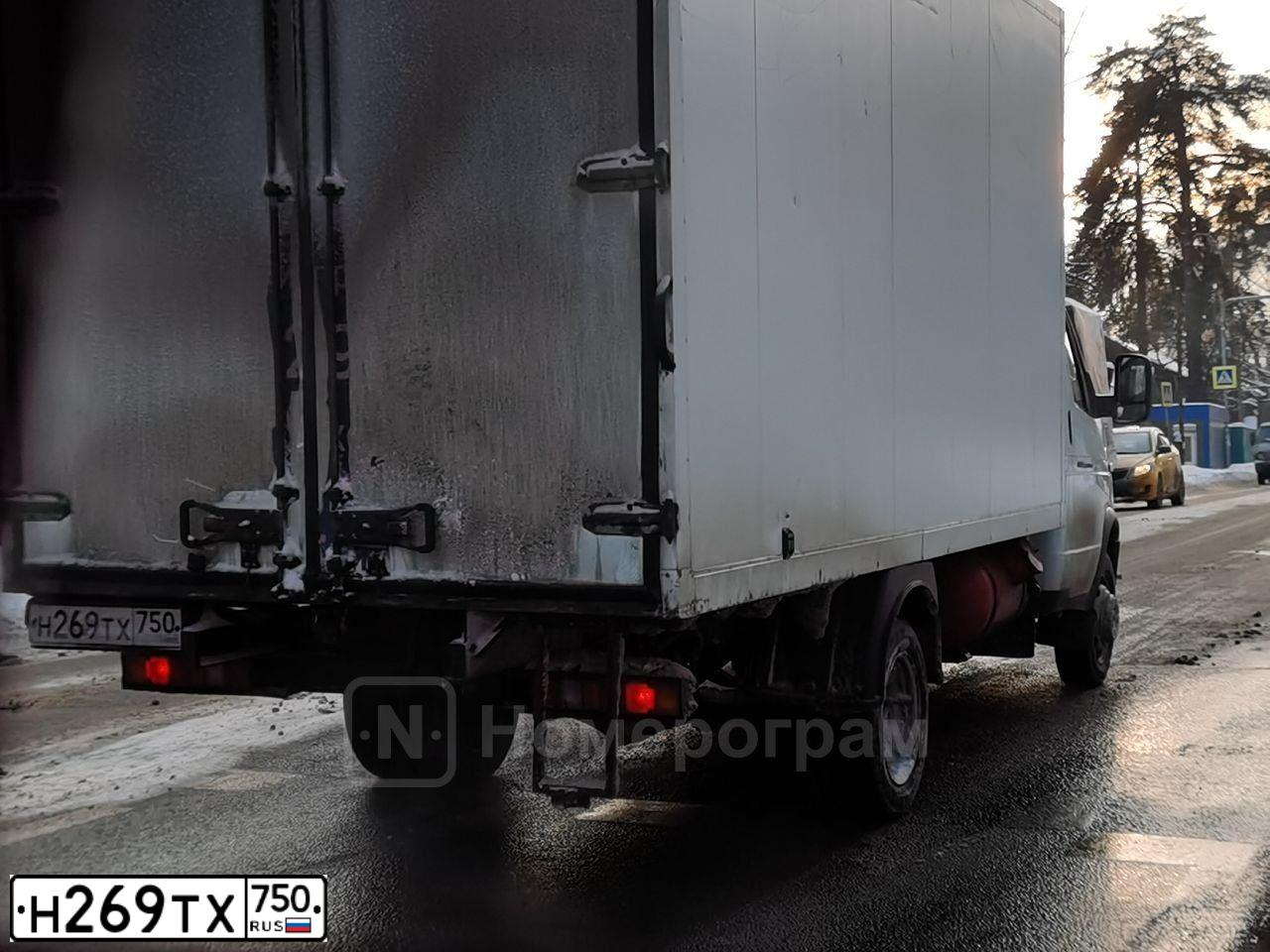 Фото автомобиля GAZ 3302 EL, 2018 — госномер В404КО797. Цвет: Белый