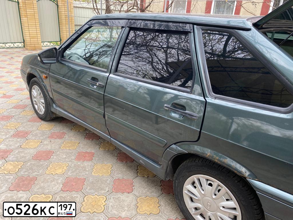 Фото автомобиля LADA 2114 SAMARA, 2011 — госномер В759ТН09. Цвет: СЕРО-СИНЕ-ЗЕЛЕНЫЙ