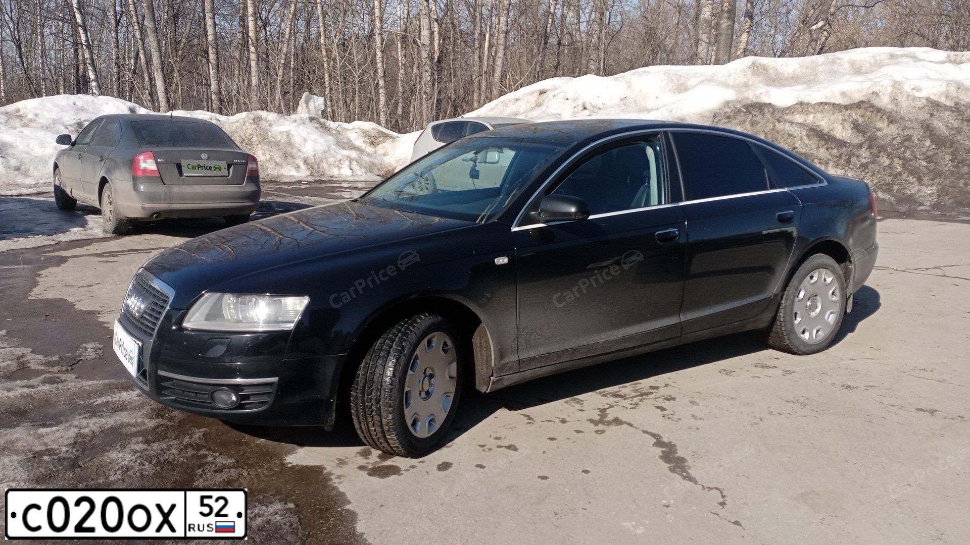 Фото автомобиля AUDI A6, 2007 — госномер Т534ЕН152. Цвет: ЧЕРНЫЙ