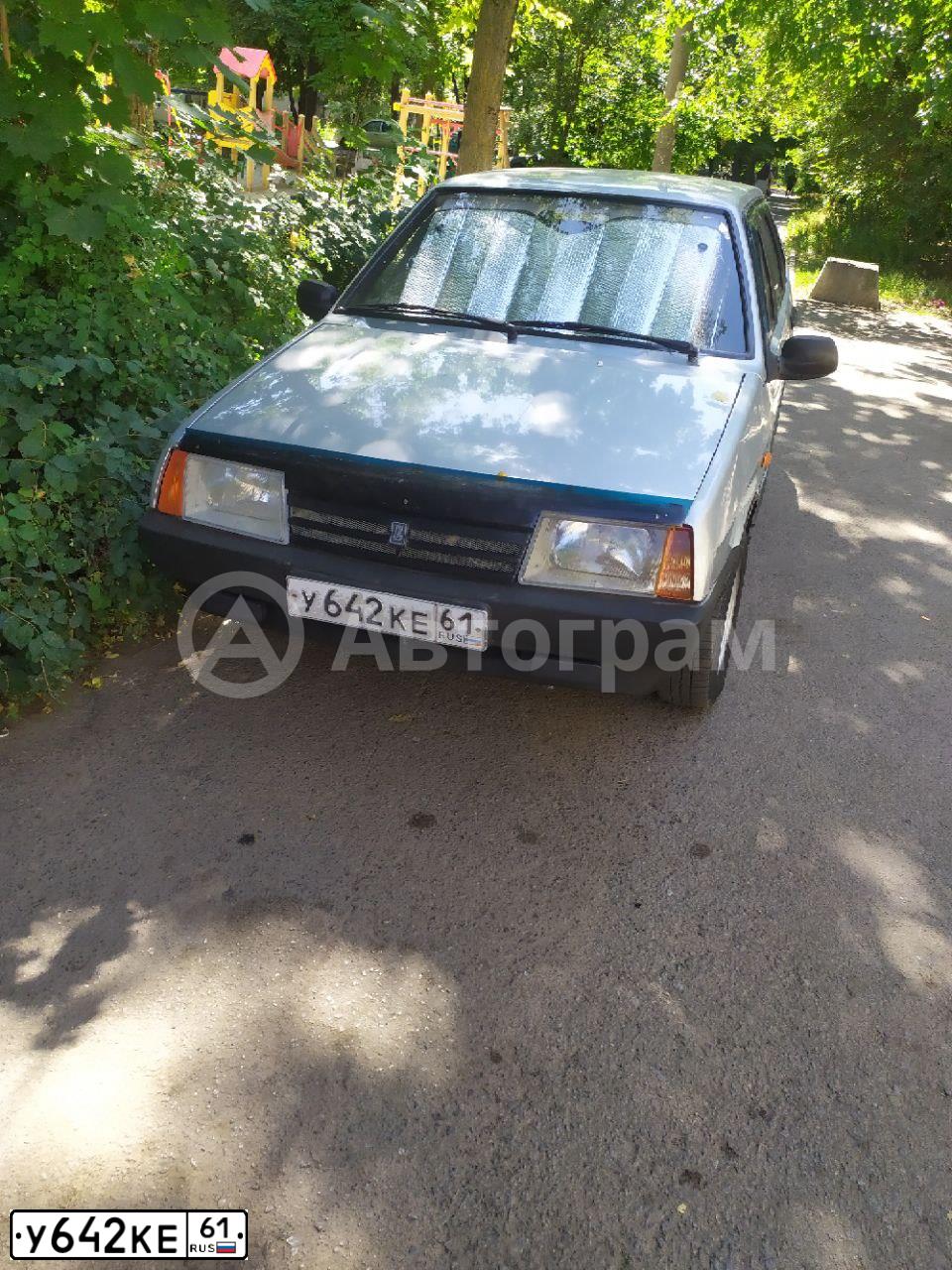 Фото автомобиля LADA 2109 SAMARA, 1997. Цвет: СЕРО-ГОЛУБОЙ