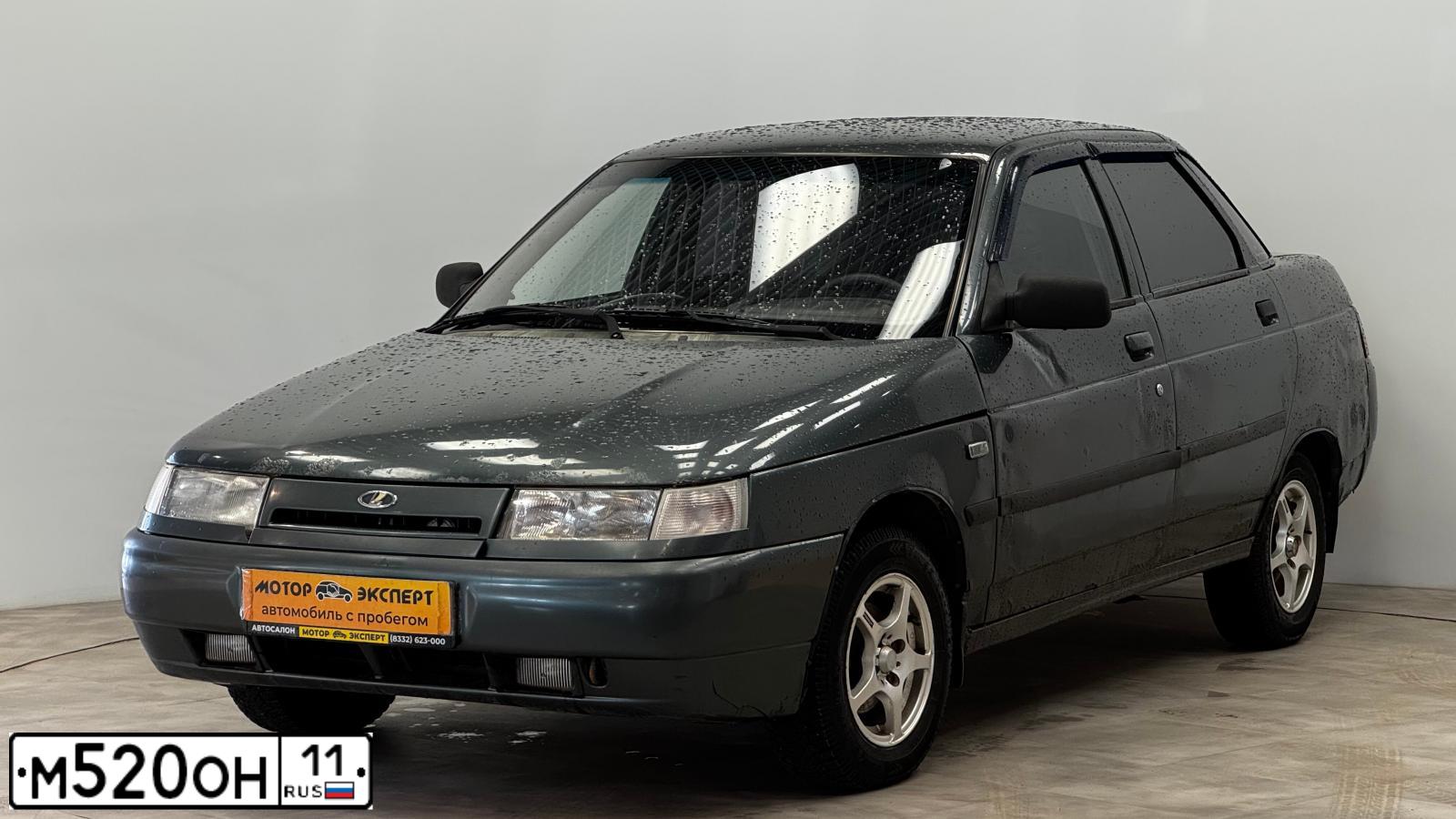 Фото автомобиля LADA 2110, 2006 — госномер М520ОН11. Цвет: СЕРО СИНЕ-ЗЕЛЕНЫЙ