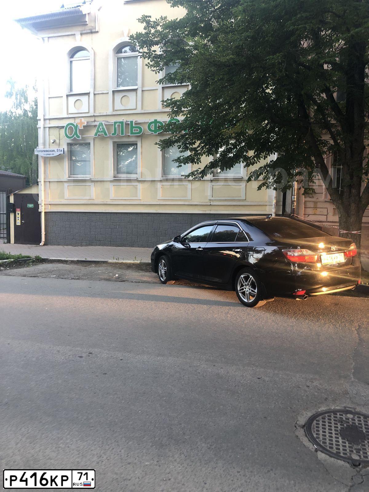 Фото автомобиля TOYOTA CAMRY, 2014 — госномер Р362ТР71. Цвет: ЧЕРНЫЙ МЕТАЛЛИК