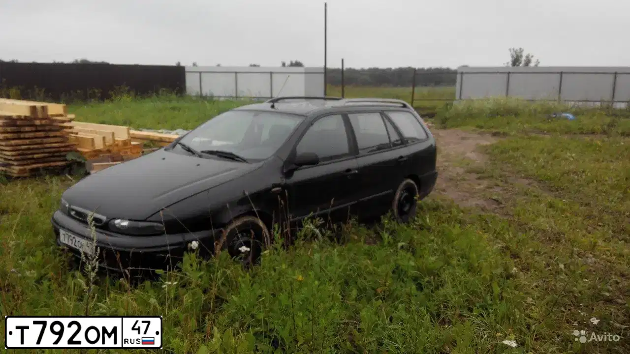 Фото автомобиля ФИАТ МАРЕА, 1997 — госномер С585ВА184. Цвет: ЗЕЛЕНЫЙ